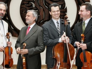 Quartet Dimov - concert at MCI Krasno Selo