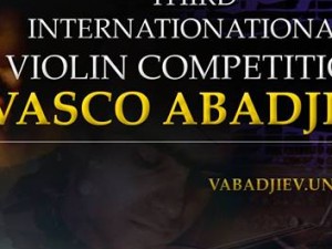 3rd International Violin Competition "Vasco Abadjiev" 2015