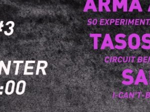  Arma Agharta (LT), Tasos Stamou (GR), Saint Null @ Czech Center