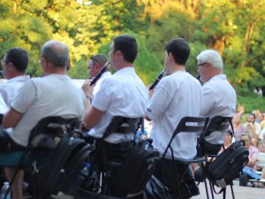 Sofia Wind Orchestra in the park Zaimov