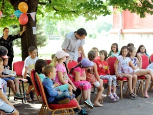 Open air art event in MCI Iskar