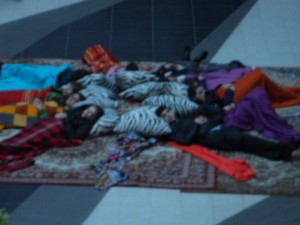 Dream Inside the Dream – concert – labyrinth for a sleeping orchestra