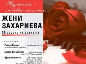 Piano concert of prof. Jeni Zaharieva