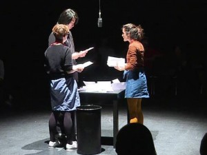 "The State" - text-performance in Red House
