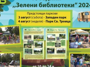 Столична библиотека: "Зелени библиотеки" в "Западен парк"